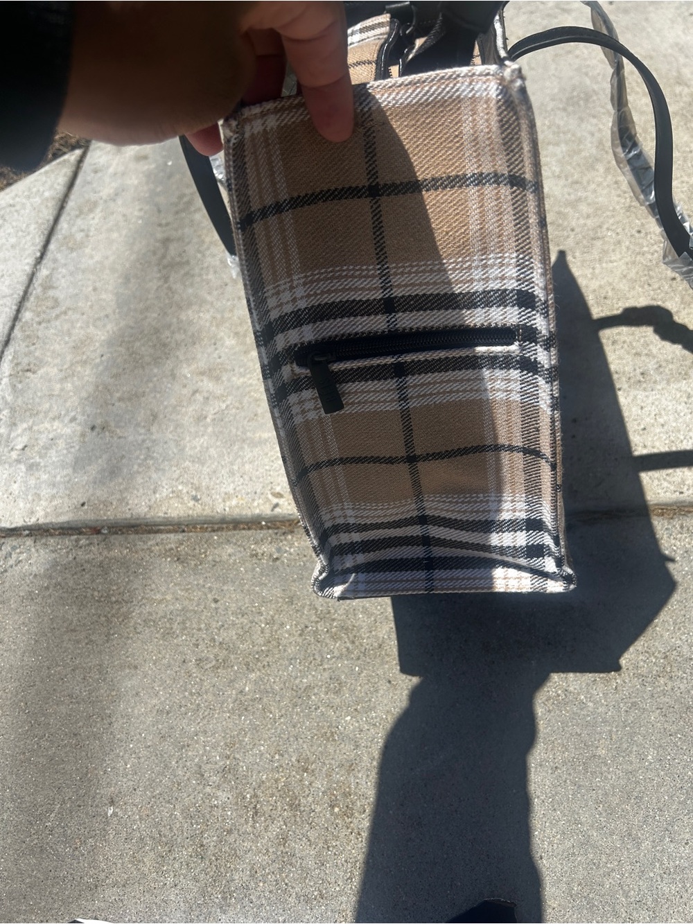Beis Work Tote Plaid Limited Edition - Picture 4 of 9